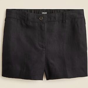New J.Crew Harbor linen short black Large